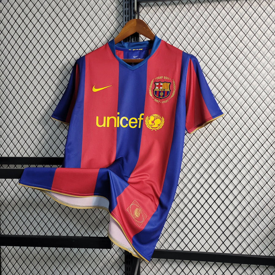 طقم برشلونة الاساسي 2007-2008