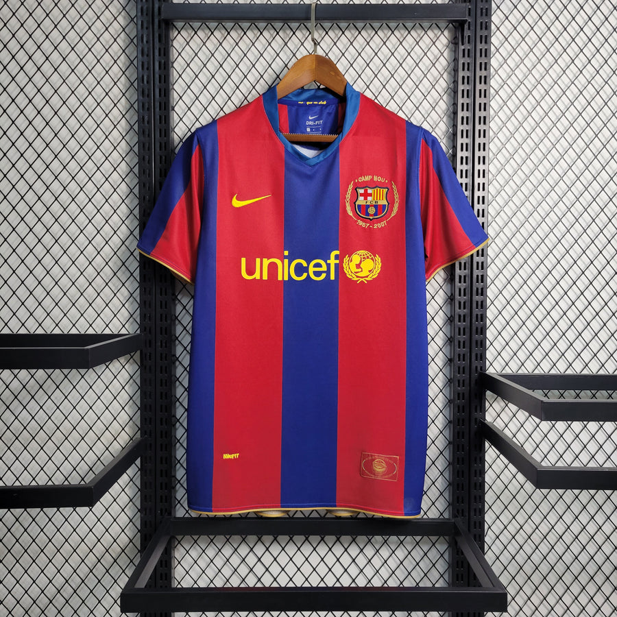 طقم برشلونة الاساسي 2007-2008